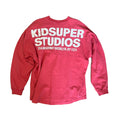 [RED-APRICOT] LONG SLEEVE STUDIO WORK TEE