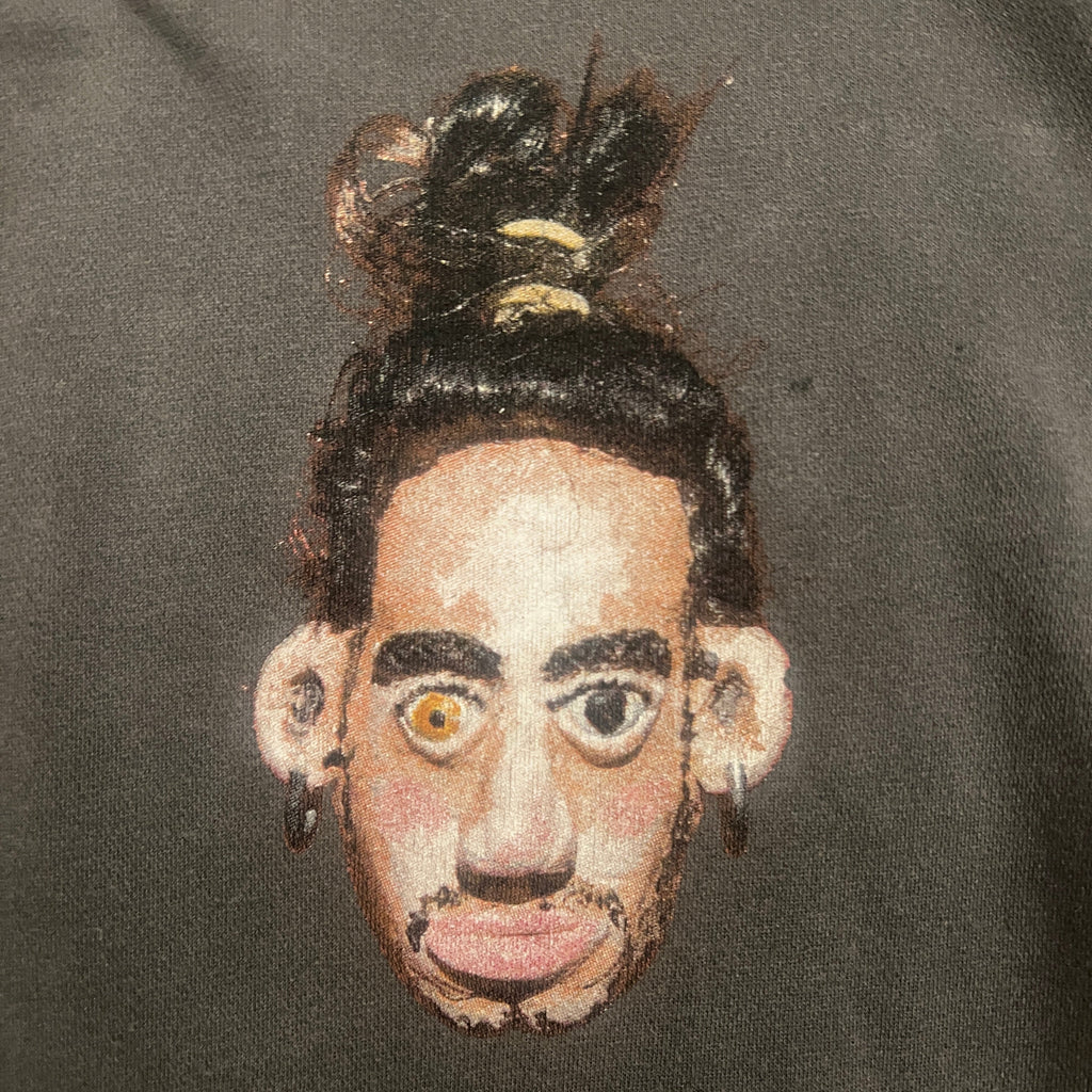 [GREY] RUSS x KIDSUPER THERE'S REALLY A WOLF HOODIE