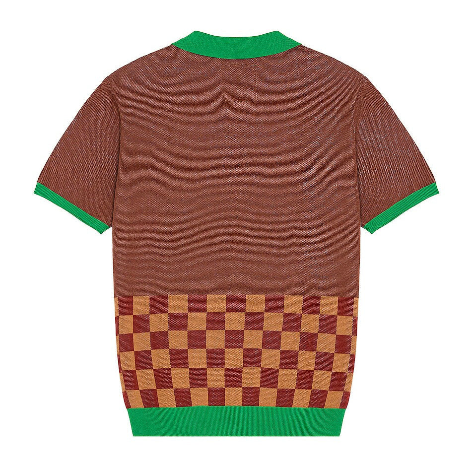 [Brown-GREEN] Lady Martini Polo