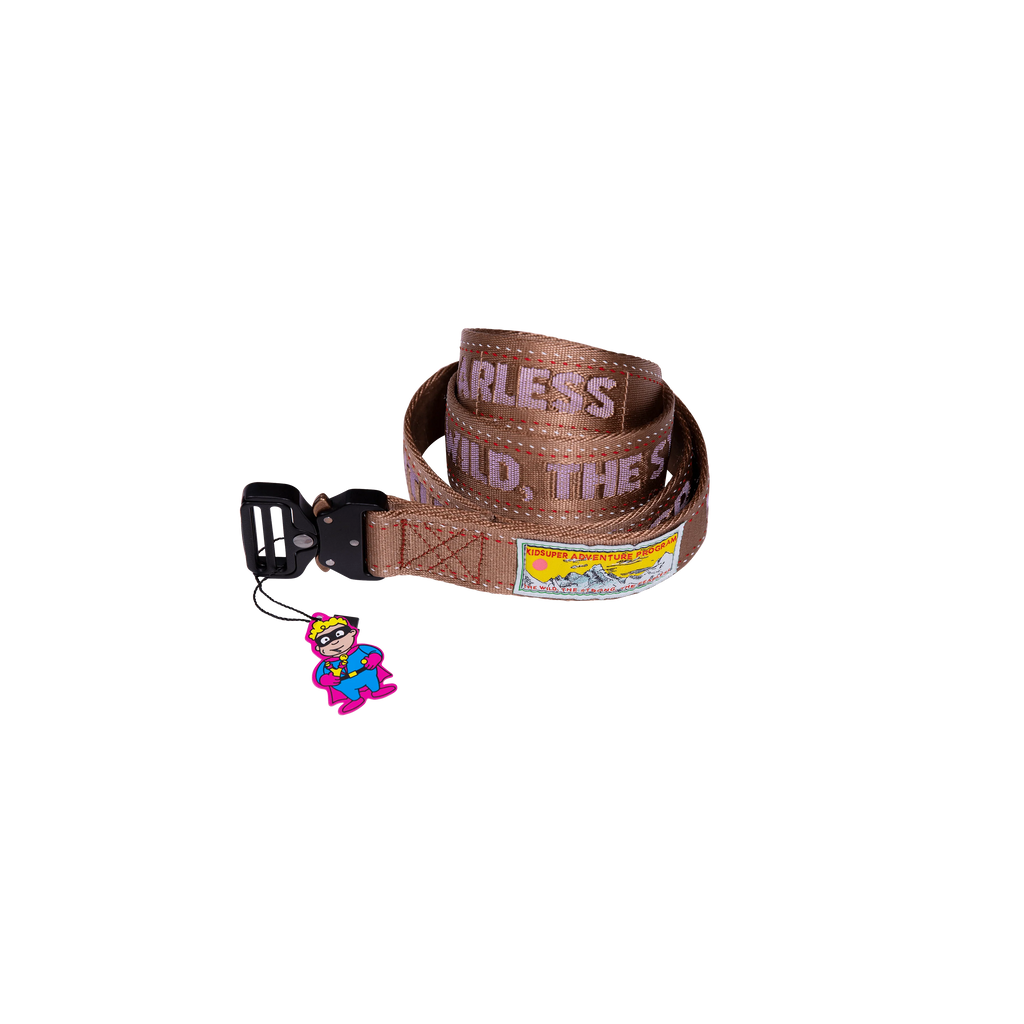 [Brown/Lavender] Ski Team Belt