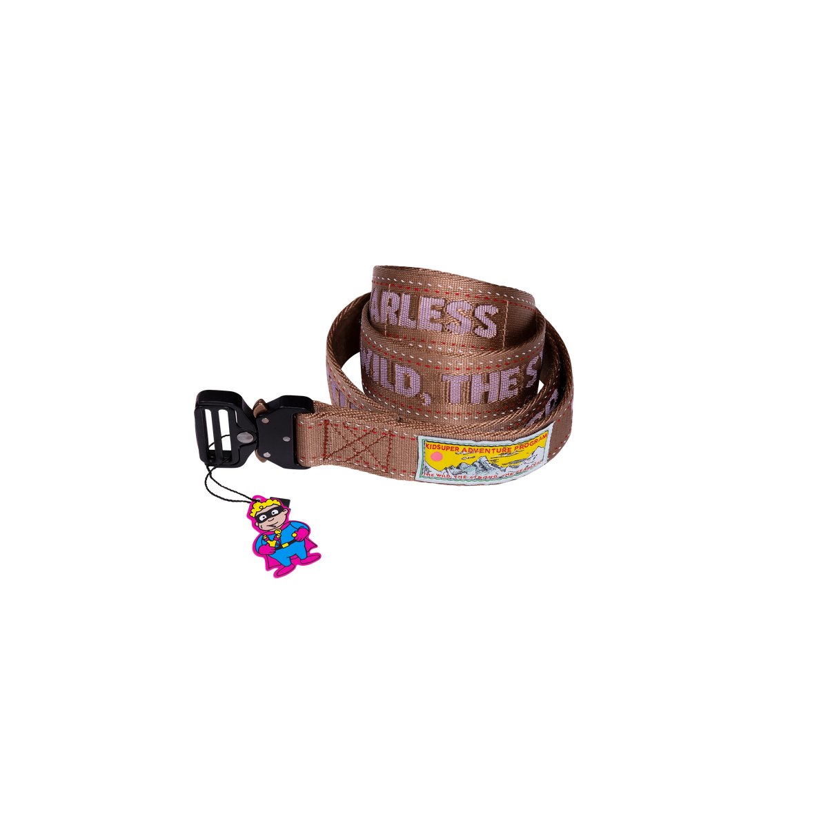 [Brown/Lavender] Ski Team Belt
