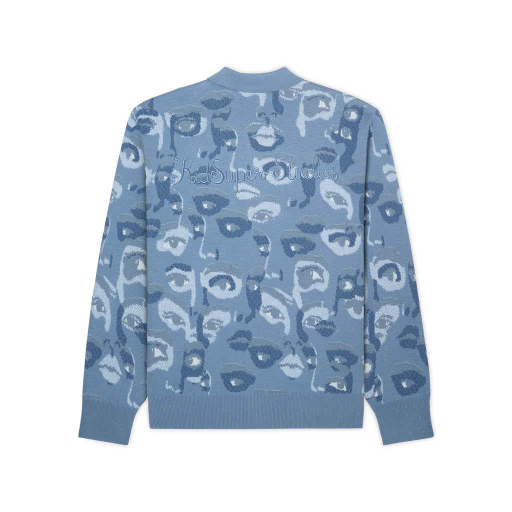 [BLUE/ZEN BLUE] PUMA X KIDSUPER CARDIGAN