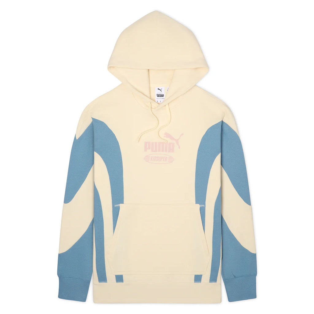 [Cream/Blue] PUMA X KIDSUPER HOODIE