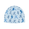 [Blue] Running Guys Pattern Skully