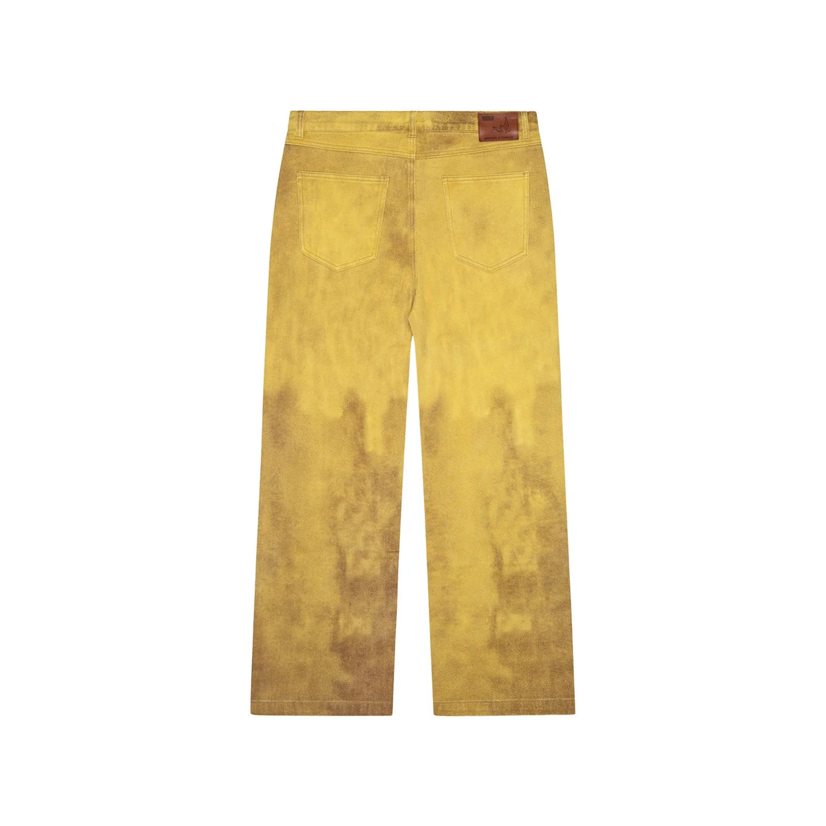 [Yellow-Denim] Performers Distressed Denim Jeans