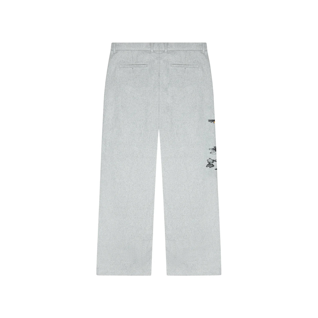 [Grey] Wool Trouser