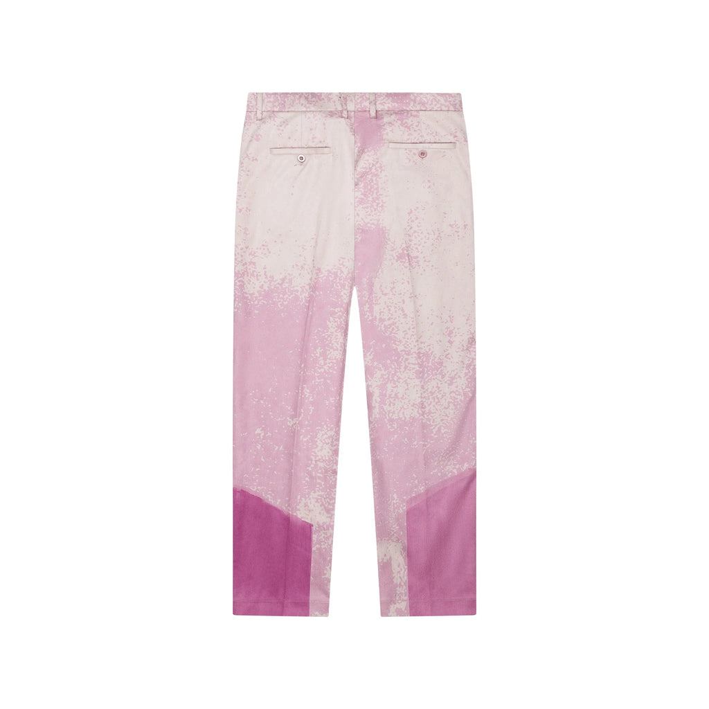 [Pink] Suede Portrait Suit Bottom