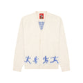 [WHITE] Running Guys Mohair Cardigan