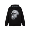 [BLACK] RS No. 9 x KidSuper Real Shattered Glass Photo Hoodie