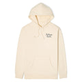 [Cream] Script logo Hoodie