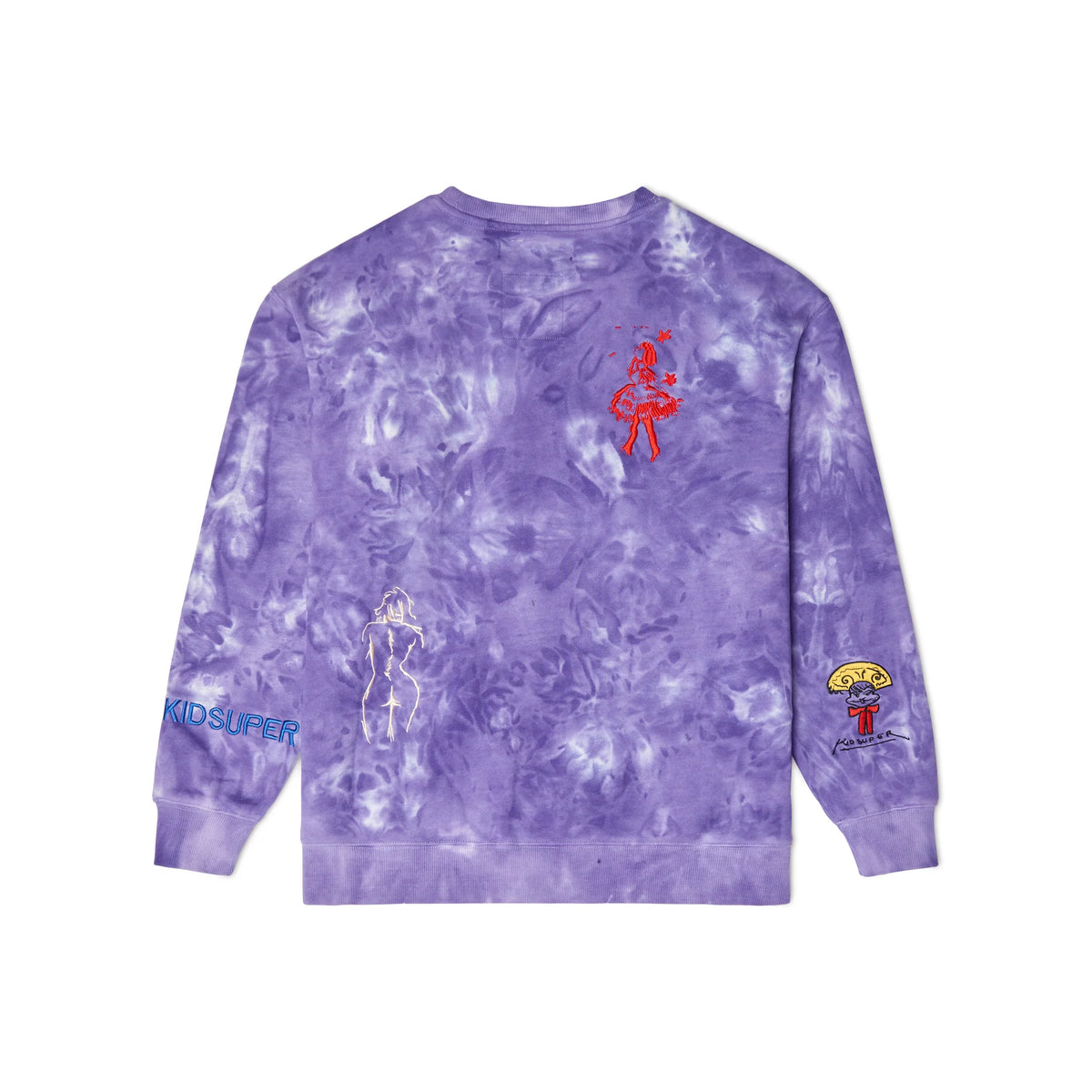 [Purple] Dyed Super Crewneck