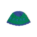 [Green-Blue] Running Man Crochet Hat