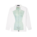 [White] Dress Form Button Down SHIRT