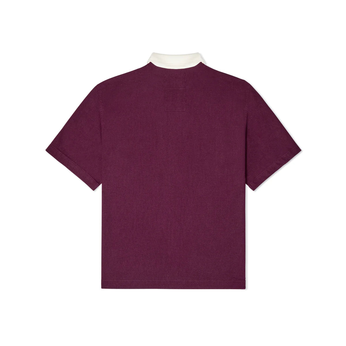 [Purple-Wine] Embroidered Figure Shirt