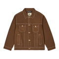 [Brown] Messy Stitched Work Jacket