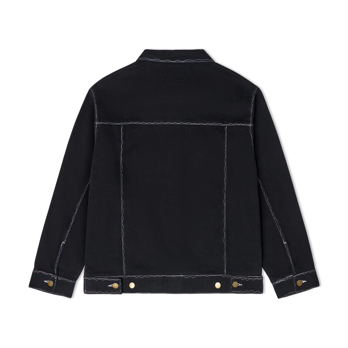 [Black] Messy Stitched Work Jacket