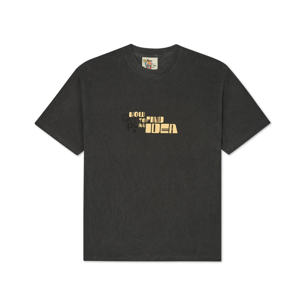 [Black] How to Find an idea Tee