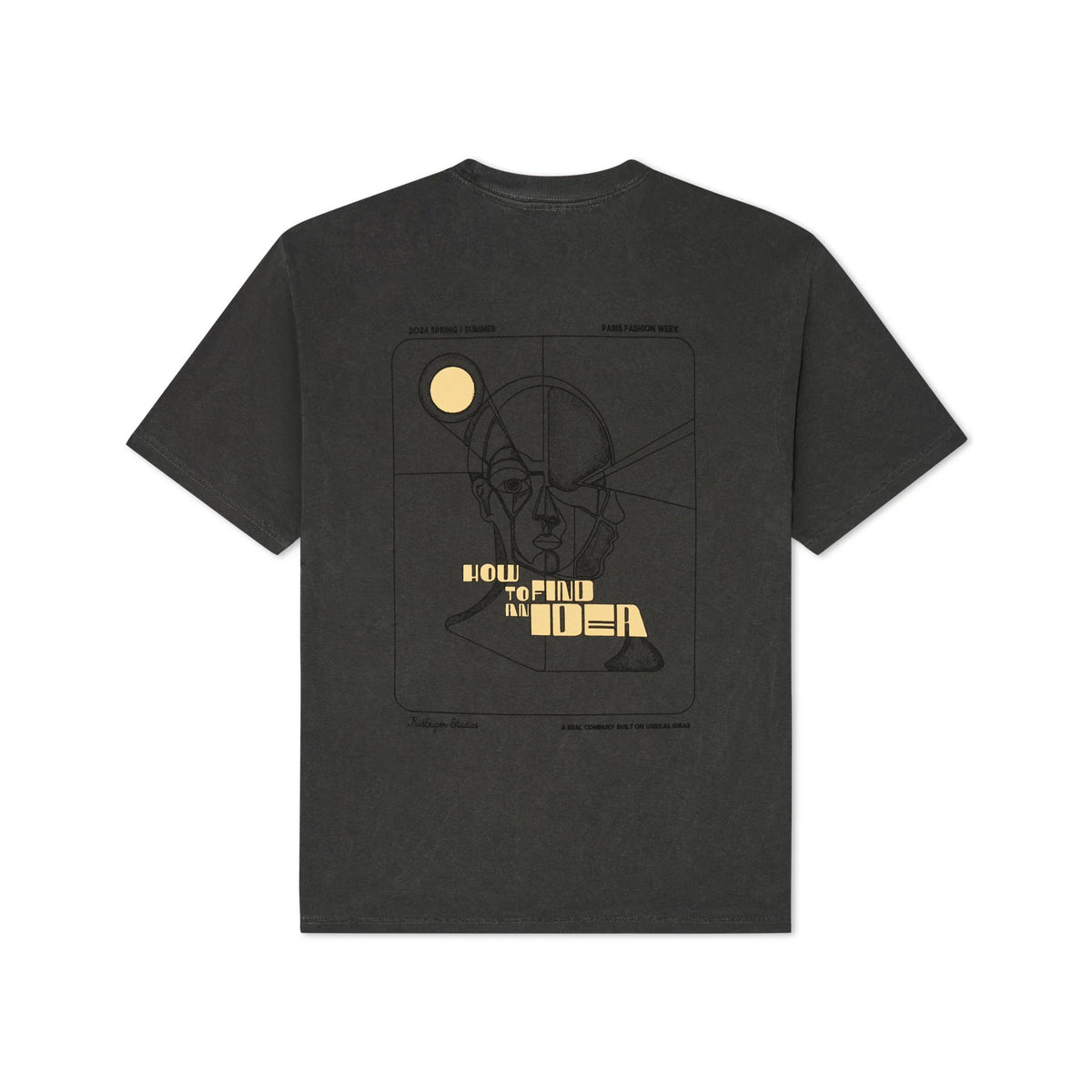 [Black] How to Find an idea Tee