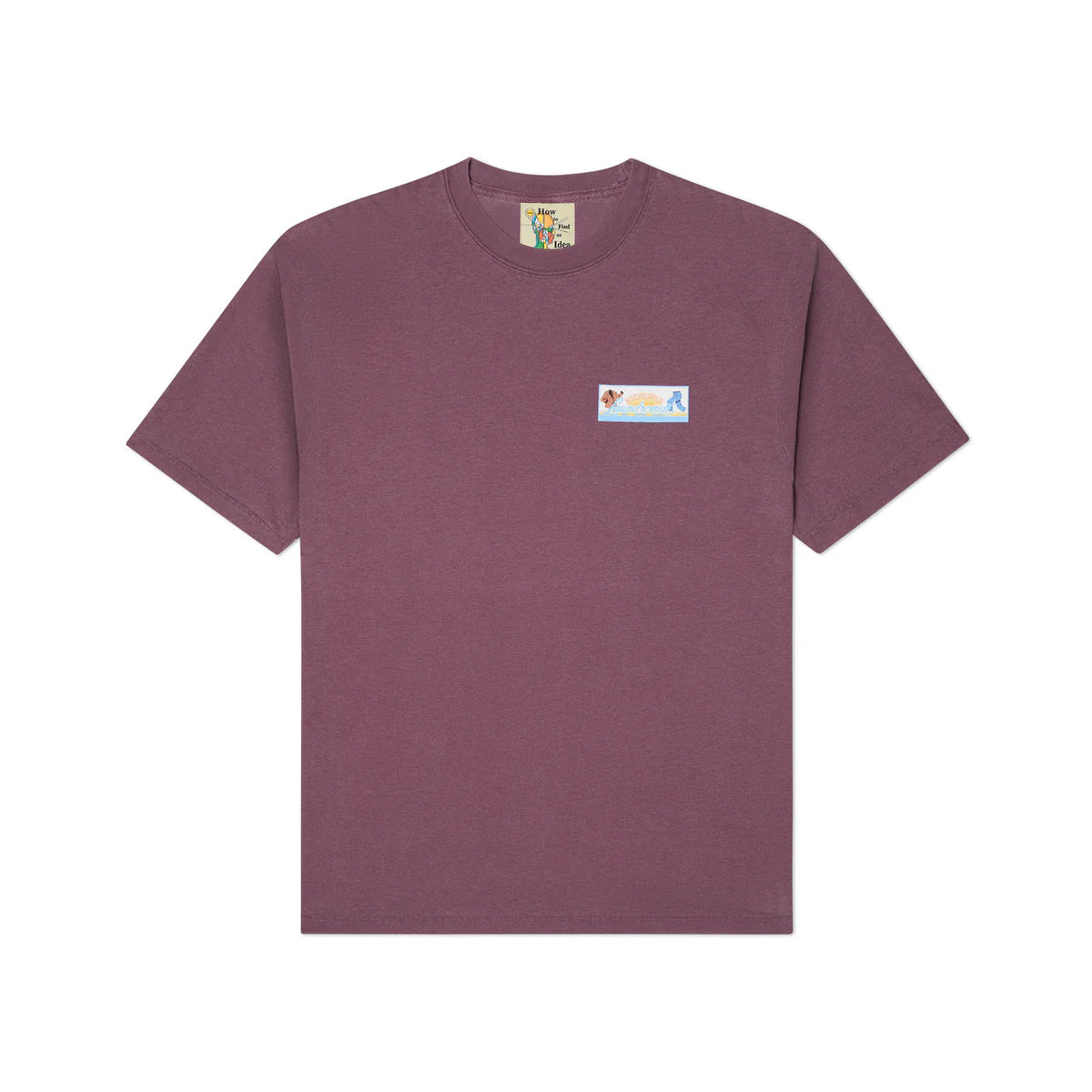 [Purple-Plum] Laundromat Tee