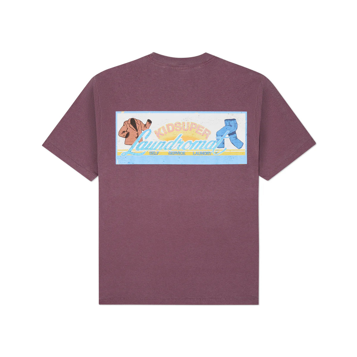 [Purple-Plum] Laundromat Tee