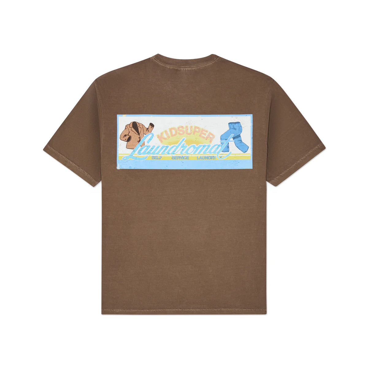 [Brown] Laundromat Tee