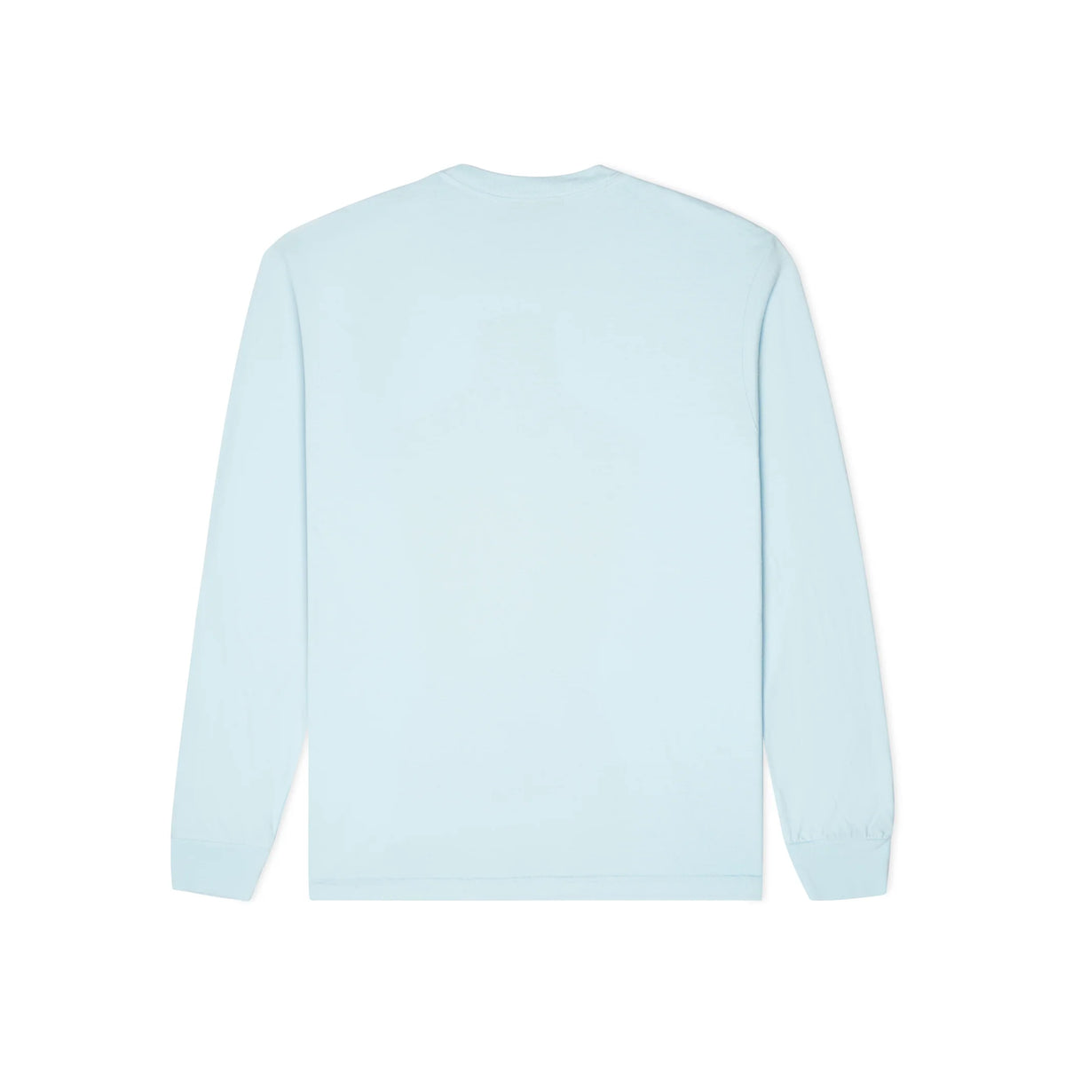 [Blue/Baby Blue] Dress Form Long Sleeve Shirt Tee