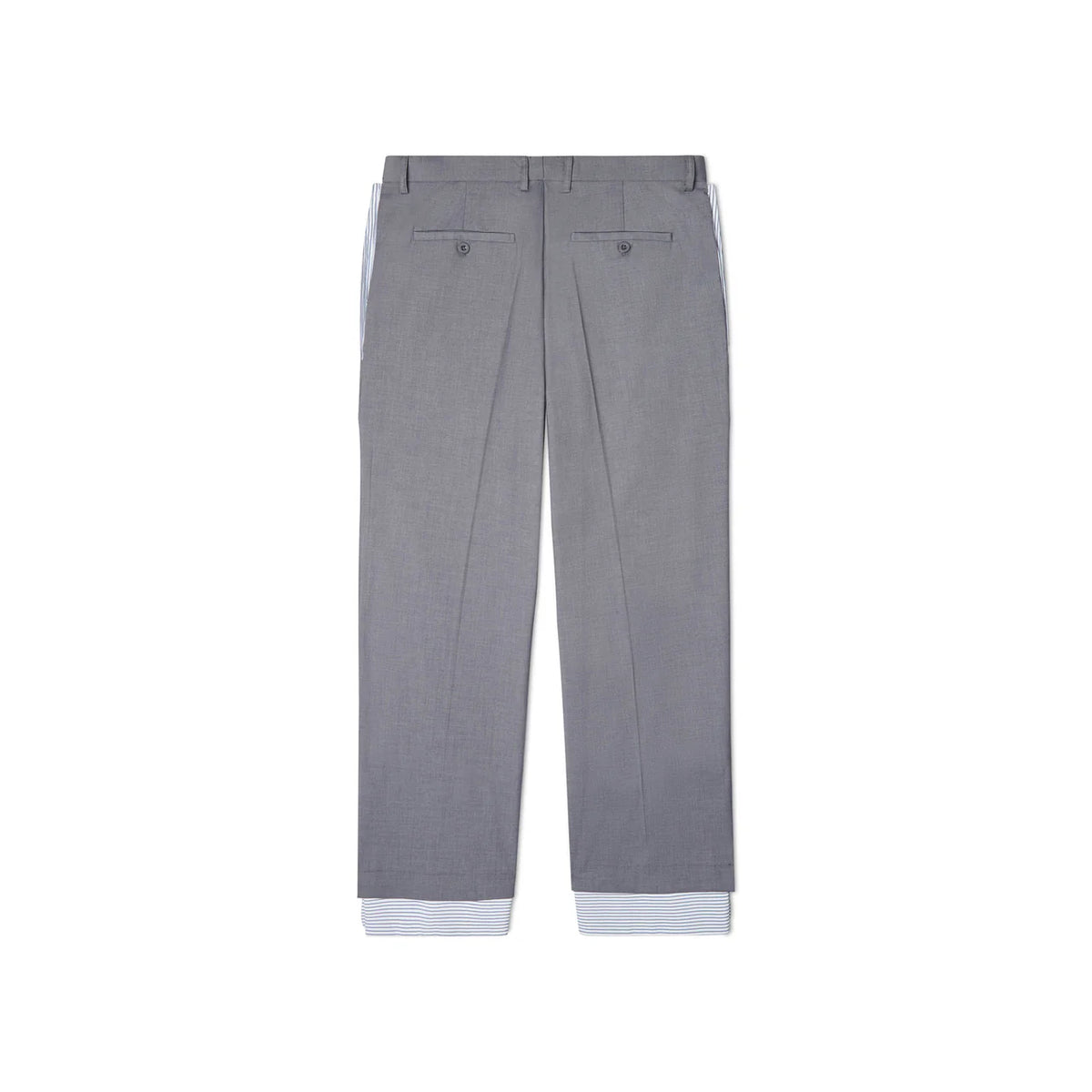 [Grey] Cuff Suit Bottom