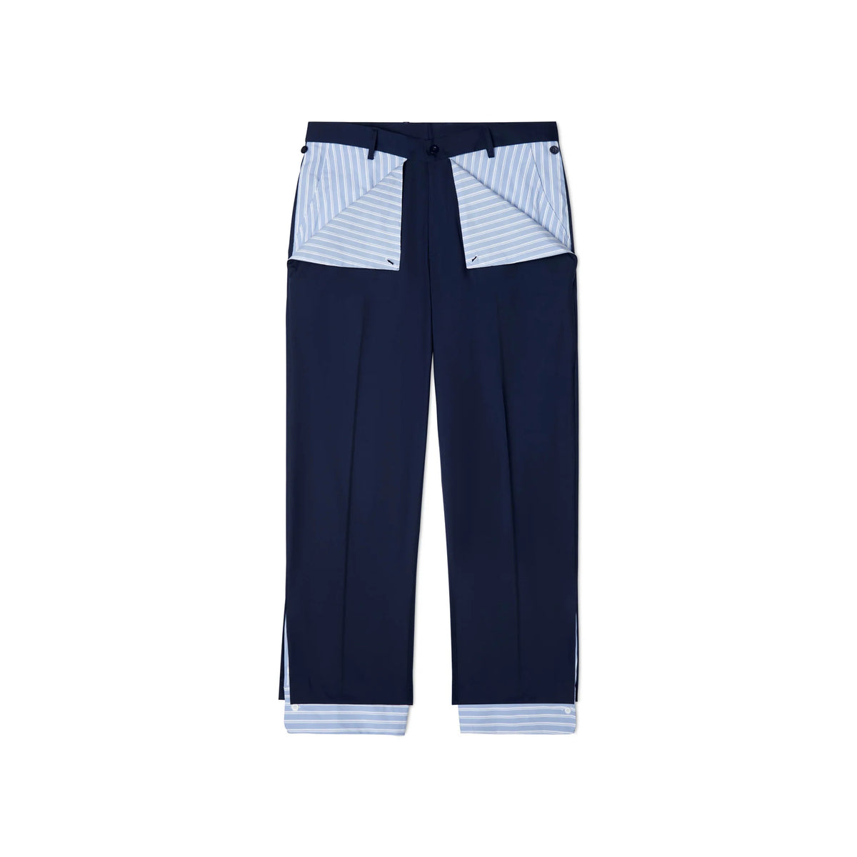 [Blue/Navy] Cuff Pant