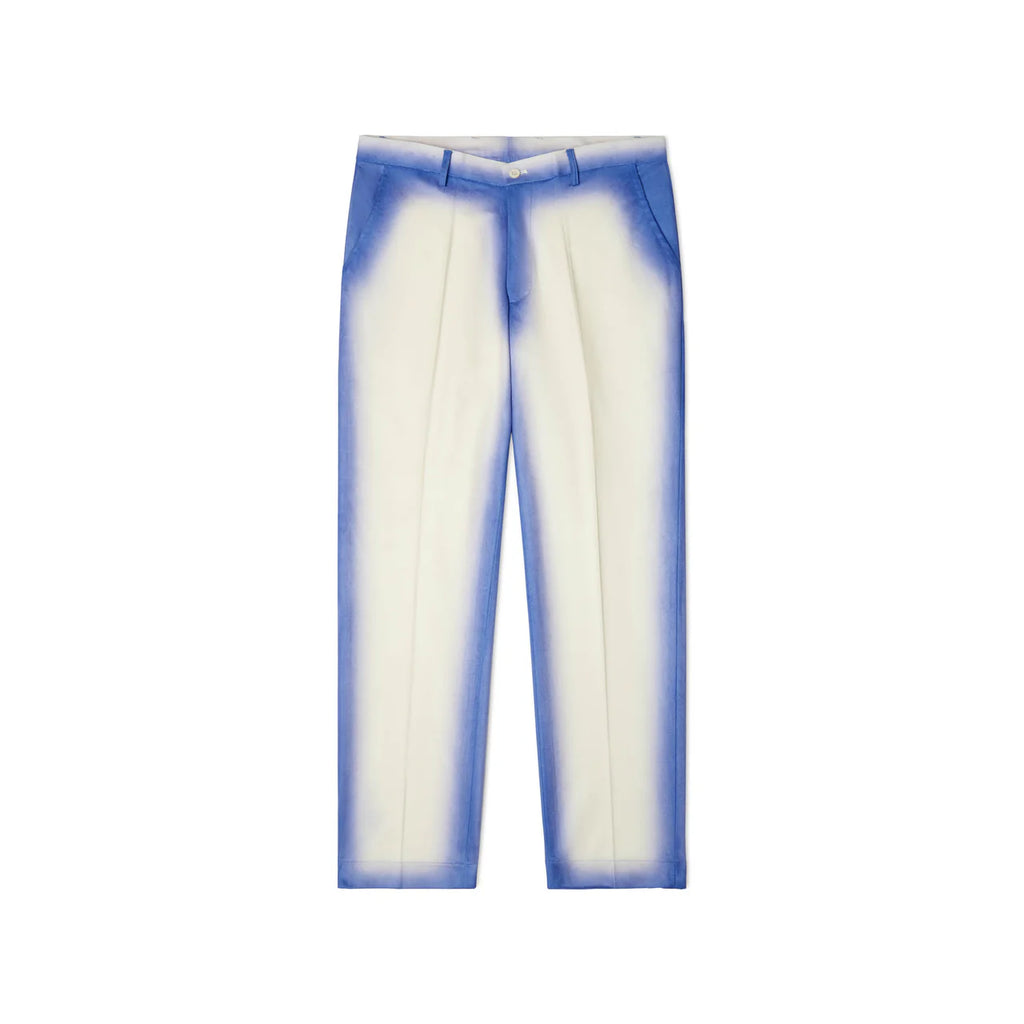 [White-Blue] Gradient Suit Bottom