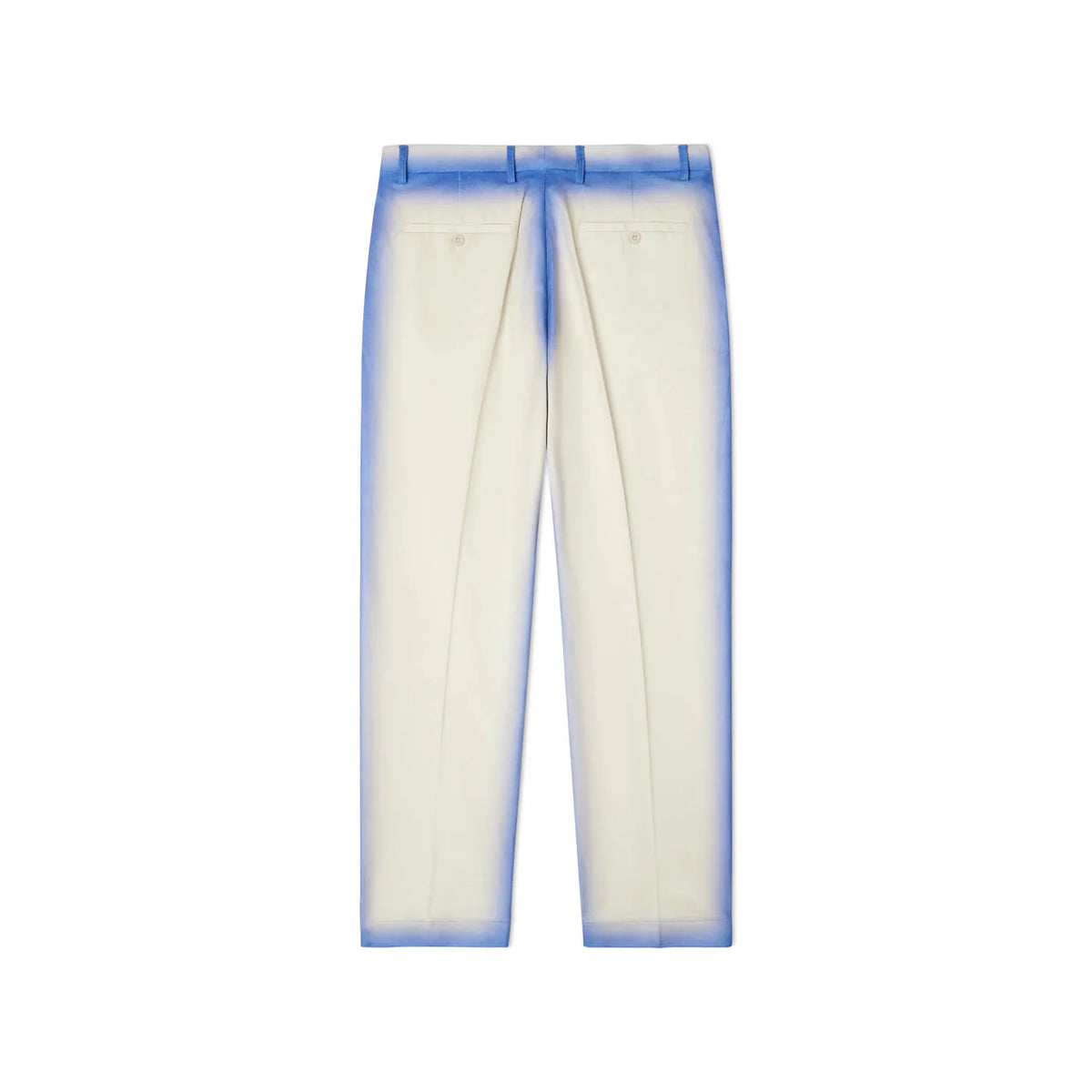 [White-Blue] Gradient Suit Bottom
