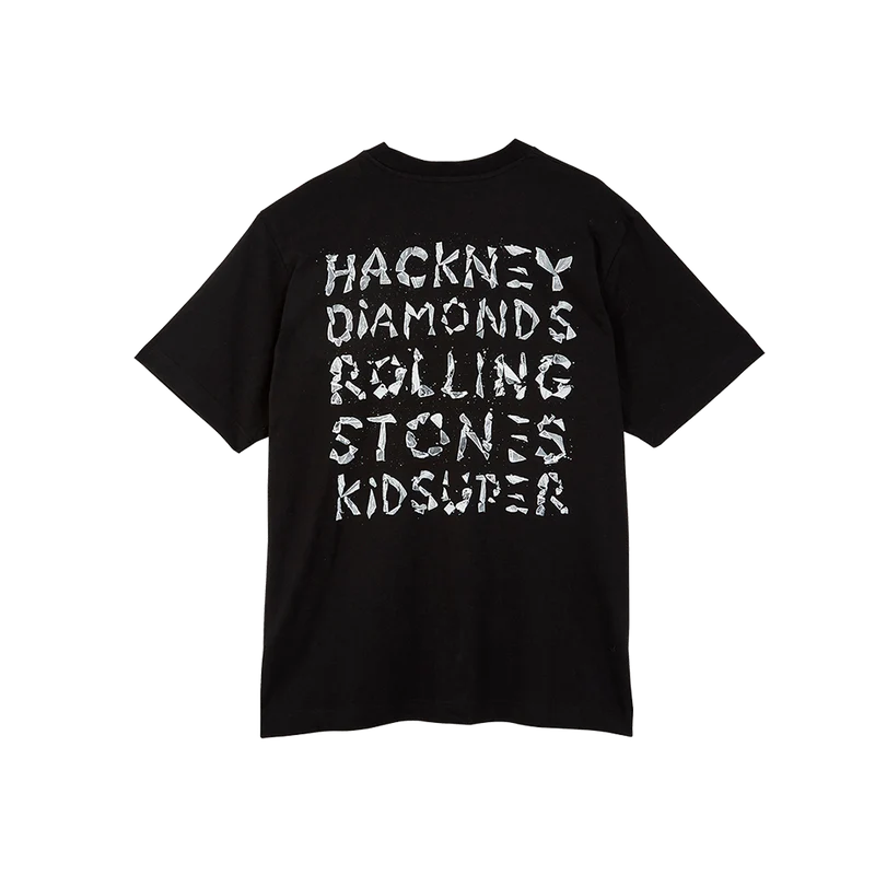 [BLACK] RS No. 9 x KidSuper Real Shattered Glass Photo Tee