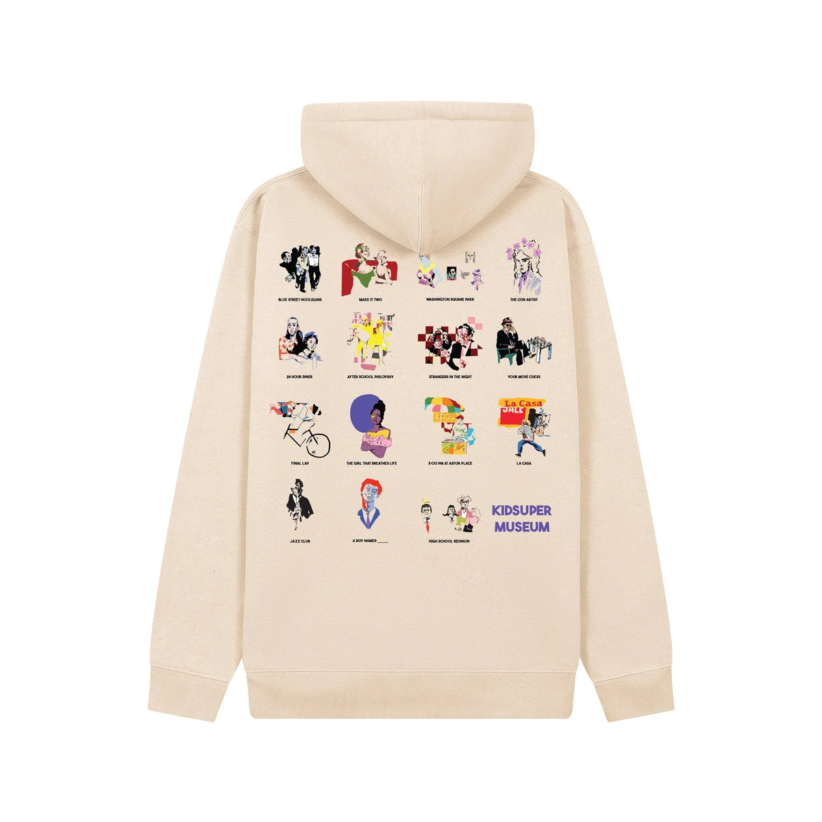 [Cream] Museum Hoodie
