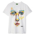 [White] Sketch Face Tee