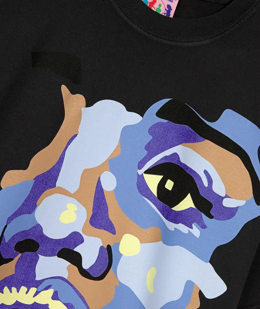 [BLACK] FACE TEE