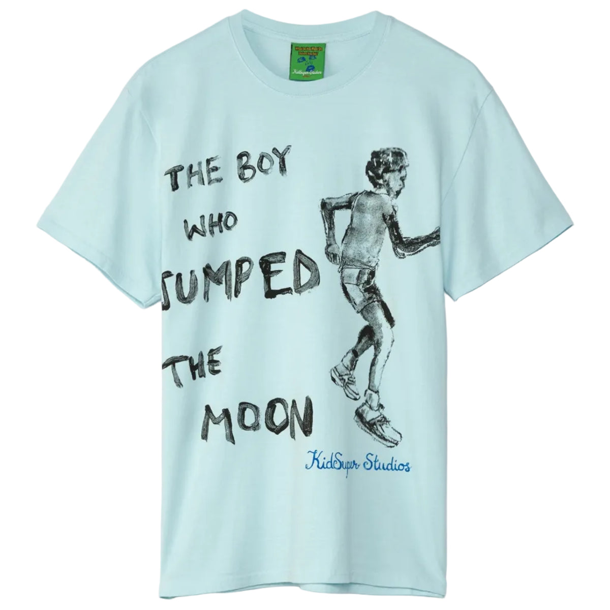 [Light Blue] The Boy Who Jumped the Moon Tee