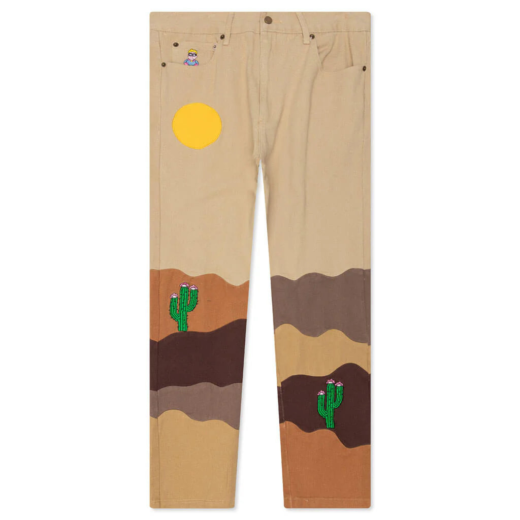 [Brown] DESERT LANDSCAPE PANT