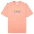 [Orange/SALMON-YELLOW-PURPLE] LOGO TEE