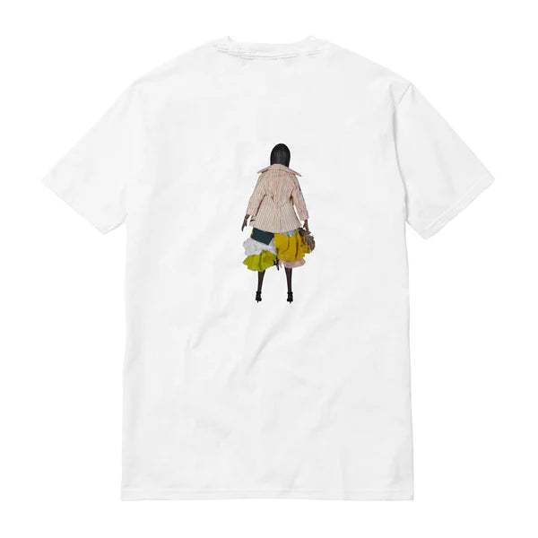 [WHITE] Everything's Fake NAOMI CAMPBELL TEE