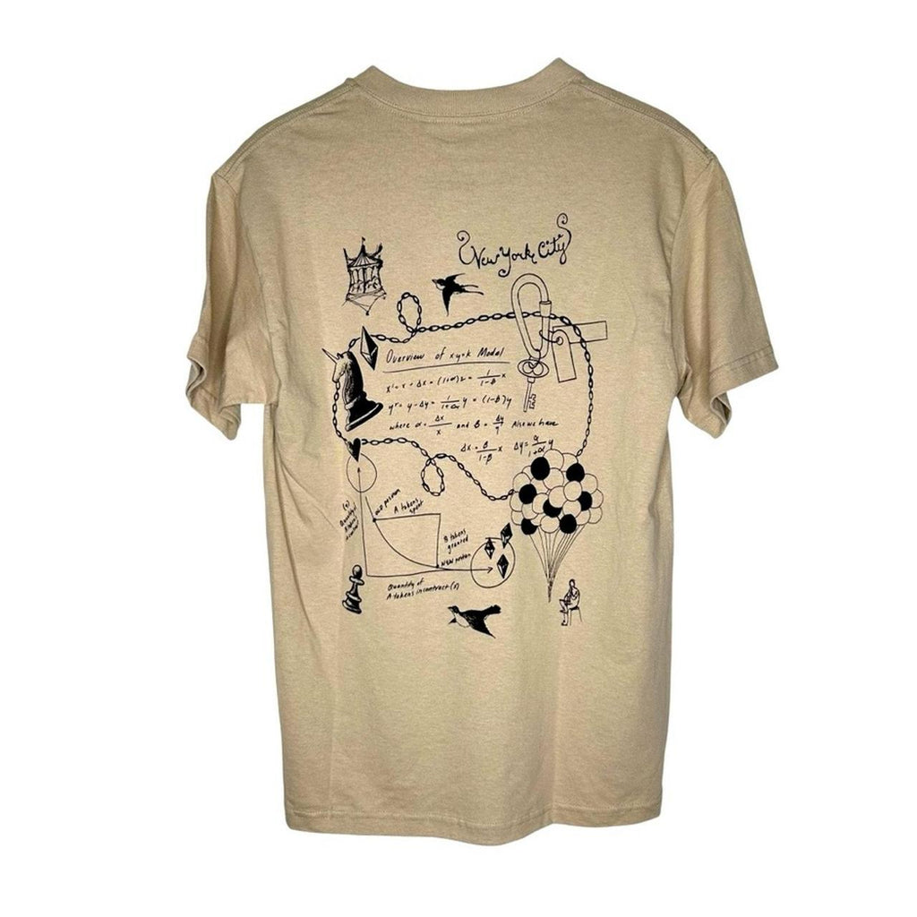 [BROWN] UNISWAP X Kidsuper DESIGN TEE