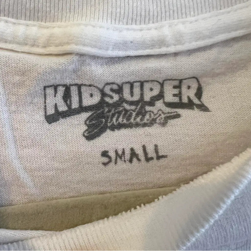 [WHITE] KIDSUPER AT THE APOLLO SHOW TEE