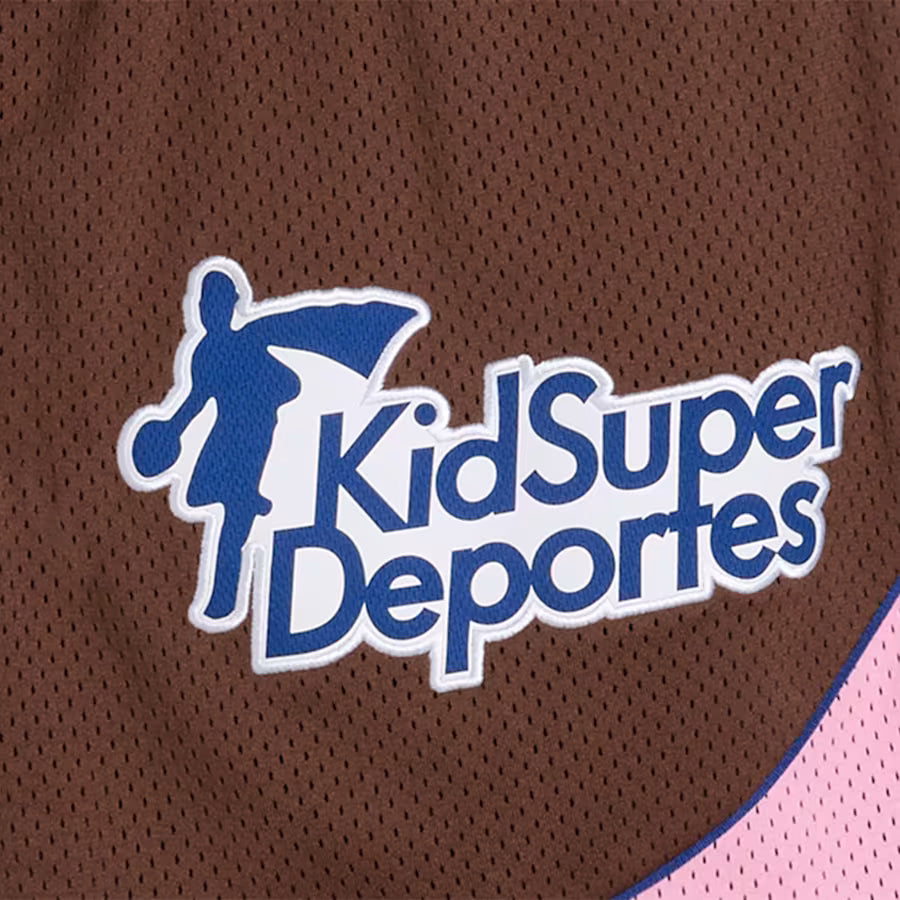 [BROWN/Chestnut Brown] HOOPS X PUMA X KIDSUPER SHORTS