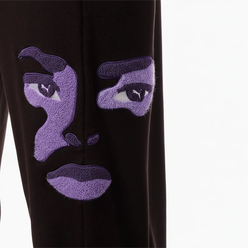 [BLACK-PURPLE] PUMA X KIDSUPER FACE SWEAT PANT
