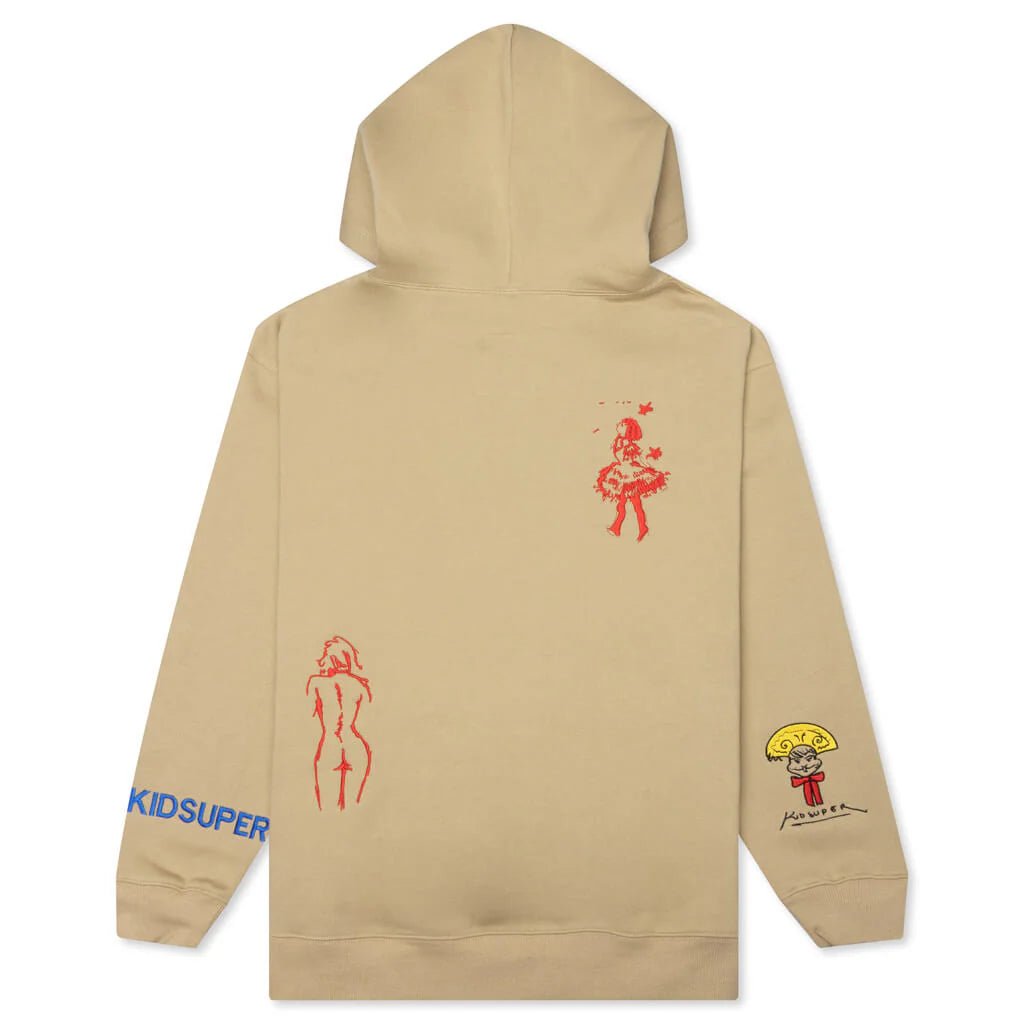 [Tan] Super Hoodie