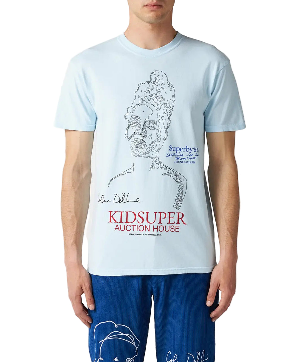 [BLUE] PAINT BY NUMBER Faces TEE