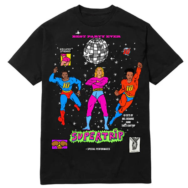 [Black] SUPERTRIP BIRTHDAY TEE