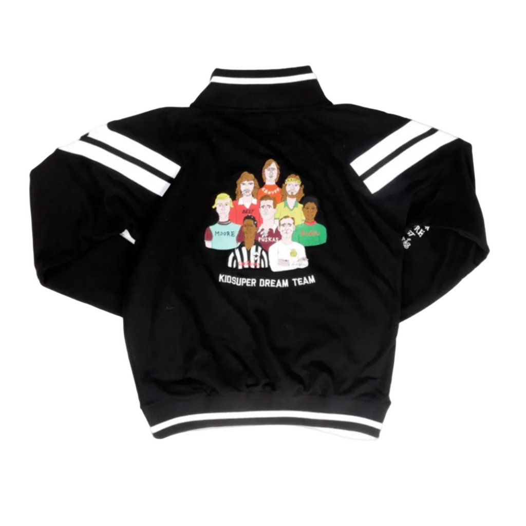 [BLACK] Football Club 1/4 Zip Pullover