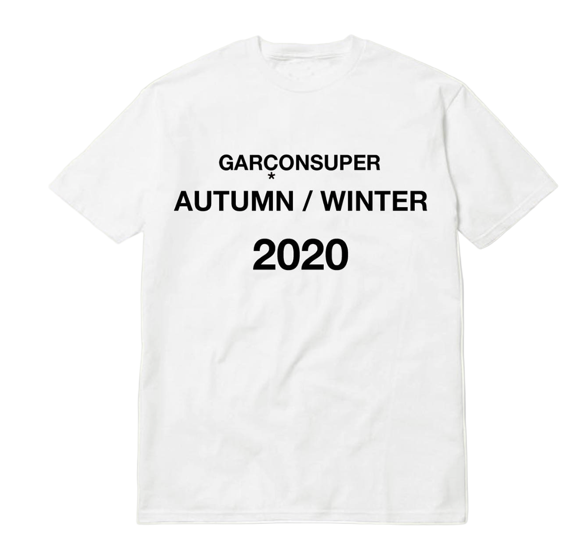 [White] GARCONSUPER IMPOSTER TEE 2020