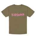 [Green/Olive-Pink] Logo Tee