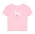 [PINK] UNISWAP X KIDSUPER CROP TOP TEE