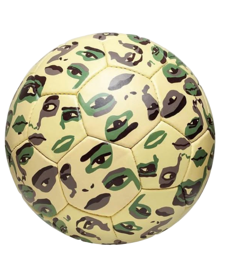 [GREEN-CAMO] The Balls Project x Kidsuper KSFC Faces Soccer Ball